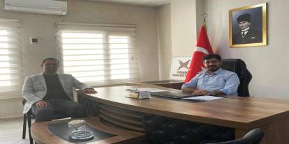Silopi Halk Eğitim Müdürü Değer, TÜGVA'da Kurs Planlamalarını Görüştü