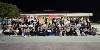 Şırnaklı gençler Mersin’de kamp yaptı
