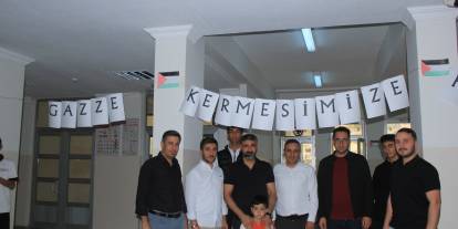 Cizre’de “ÇEDES Gazze İçin Seferber” Kermesine yoğun ilgi