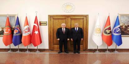 Başkan Tosun, Milli Savunma Bakanı Güler'i Ziyaret Etti