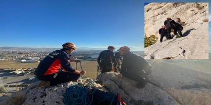 Van’da Kritik Operasyon: O Şahıs 3.5 Saatlik Çalışmayla Kurtarıldı!