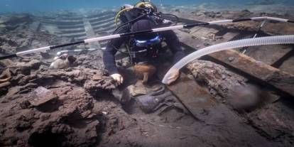 Irak'ta Osmanlı'dan kalma savaş gemisi enkazı bulunduğu iddiası