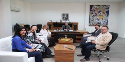 Şırnak Rektörü Alkış'tan GSF Dekanı Tuzkaya'ya: "Sanatsal Faaliyetlerin Gelişmesi Temennimizdir"