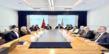 AK Parti Şırnak Milletvekili Arslan Tatar, Ekonomi İşleri Başkanlığı toplantısına katıldı