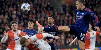 Arsenal, deplasmanda Slavia Prag'ı 3 golle geçti