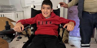 Şırnak'ta engelli çocuğun hayalini polis gerçekleştirdi