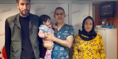 15 yıl sonra  çocuk sevinci yaşadılar