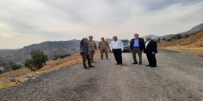 Kaymakam Partal, Damlaca Köyü’nde Çalışmaları Denetledi