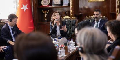 AB Türkiye Delegasyonu heyetinden Diyarbakır açılımı