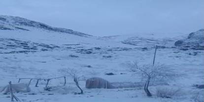 Şırnak’ta Kar Yağışı Etkili Oldu: Beytüşşebap Beyaza Büründü