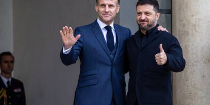 Zelenskiy, 1 Aralık’ta Paris’te Macron ile bir araya gelecek