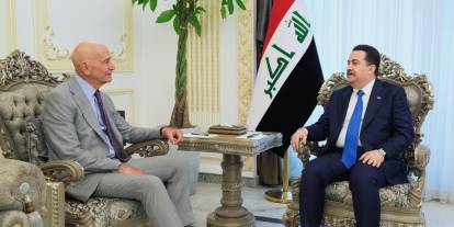 Irak Başbakanı , ABD'nin Suriye Özel Temsilcisi ile görüştü