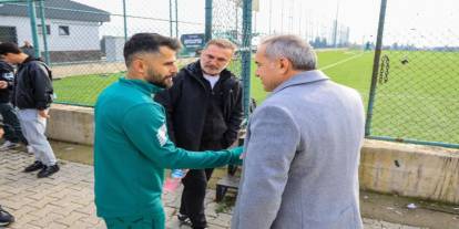 BUÜ’den Bursaspor’a tam destek