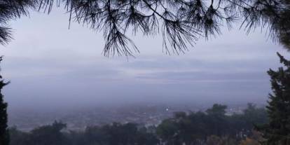 Aydın’da puslu sabah manzaraları mest etti