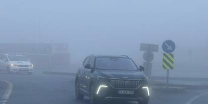 Uçak seferlerine sis engeli