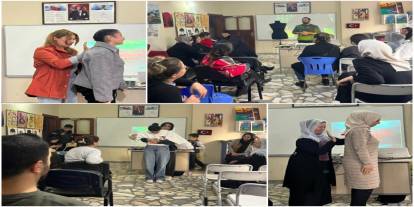 Şırnak’ta Ev Hanımlarına Heimlich Manevrası Eğitimi