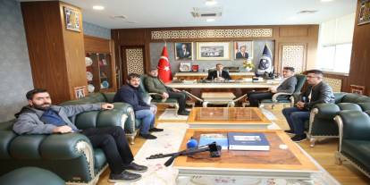Şırnak Çalışan Gazeteciler Cemiyeti, Rektör Alkış’la Bir Araya Geldi