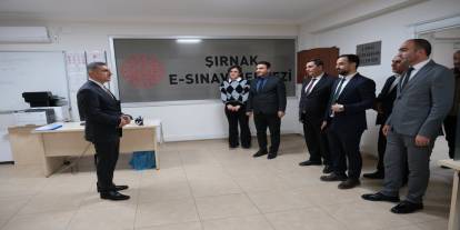 Şırnak’ta İl Milli Eğitim Müdürü Nas’tan Merkezlere İnceleme Ziyareti