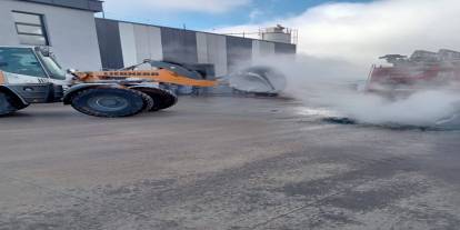 Bolu’da fabrika yangını büyümeden söndürüldü