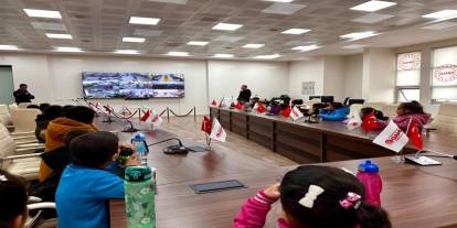 Minik öğrenciler 112’yi yerinde öğrendi