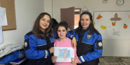 Cizre Polisinden Özel çocuklara özel etkinlik