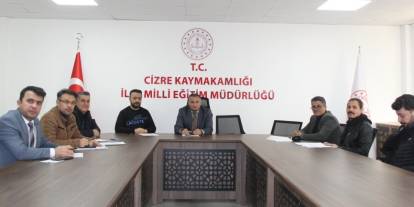 Cizre’de Açık Öğretim Sınavları öncesi koordinasyon toplantısı
