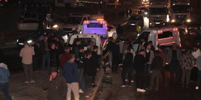 Cizre Freni boşalan Çekici 6 aracı biçti, 7 kişi yaralandı