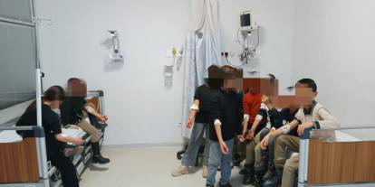 Okulda rahatsızlanan 23 öğrenci hastaneye kaldırıldı