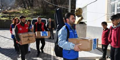 Şırnak'taki Şehit kütüphanelerine Bursa'dan kitap desteği