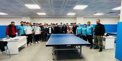 Şırnak’ta Okullar Arası Masa Tenisi Turnuvası Tamamlandı