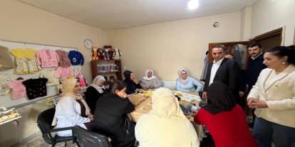 Kaymakam Çağlar Partal Silopi ÇATOM’daki Faaliyetleri Yerinde İnceledi