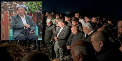 Zevvki (Zewki) Aşireti Lideri Hacı Süleyman Gündüz Dualarla Defnedildi