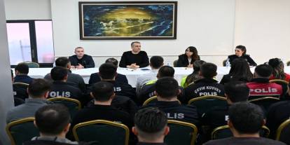 Şırnak Emniyet Müdürü Volkan Sazak Silopi’de Personelle Buluştu