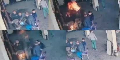 VİDEOLU- Şırnak'ta Oto Tamir Dükkanında Patlama: Çırak Yaralandı