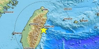 Tayvan’da 7.0 büyüklüğünde deprem