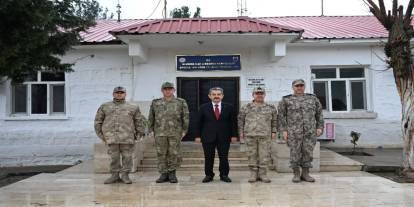 Şırnak Valisi Ekici’den Şenoba’da Güvenlik Ziyaretleri