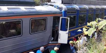 Peru’da iki tren çarpıştı: 1 ölü, 40 yaralı