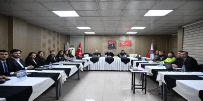 Şırnak Emniyet Müdürü Volkan Sazak'tan Silopi'de Yılın İlk Güvenlik Zirvesi