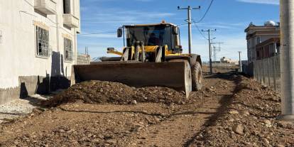 Silopi Şehit Harun Boy’da Hummalı Çalışma