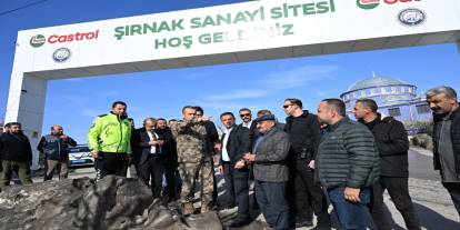 Şırnak sanayi sitesi esnafına güvenlik müjdesi: Talepler için düğmeye basıldı