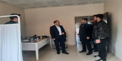 Kaymakam Çağlar Partal Bersis TOKİ Aile Sağlığı Merkezi’ni Denetledi