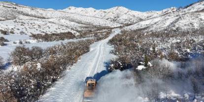 Tunceli’de 123 köy yolu ulaşıma kapalı