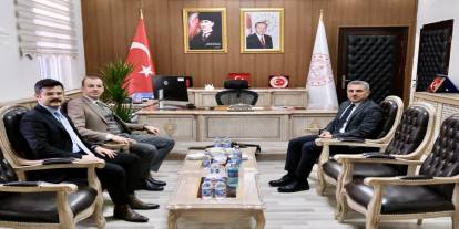 Şırnak Cumhuriyet Başsavcısı Şahin’den İl Milli Eğitim Müdürü Nas’a Ziyaret