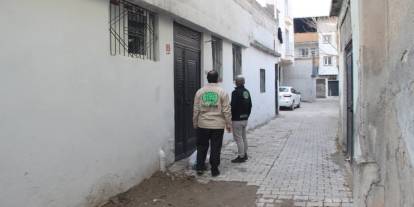 Cizre'de Umut Kervanı Miraç Kandili vesilesiyle muhtaç ailelere yardım ulaştırdı