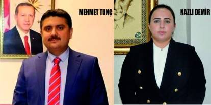 Cizre Eski Kaymakamları Nazlı Demir ve Mehmet Tunç Terfi atladı