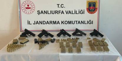 Şanlıurfa'da silah kaçakçılığı operasyonu: 4 gözaltı