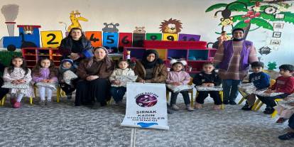 Şırnak’ta Anaokulu Öğrencilerine Anlamlı Karne Hediyesi