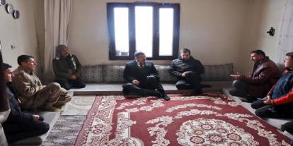 Şırnak Valisi Ekici’den Beytüşşebap'ta Çığ Mağduru Aileye Ziyaret