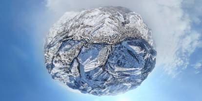 Gümüşhane Değil, Adeta Bir Tablo! Kuşakkaya ve Karakaya Kar Altında Büyüledi