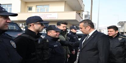 Şırnak İl Emniyet Müdürü Volkan Sazak’tan Cizre’de Saha Ziyareti